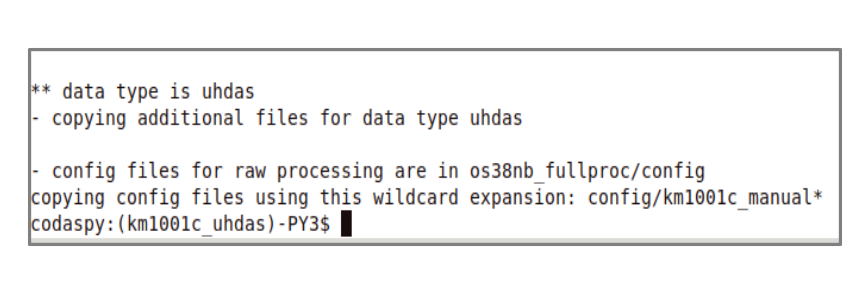 adcptree messages after succes