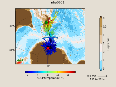 Thumbnail map showing labelled sections for which data are available