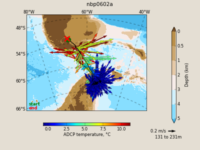 Thumbnail map showing labelled sections for which data are available