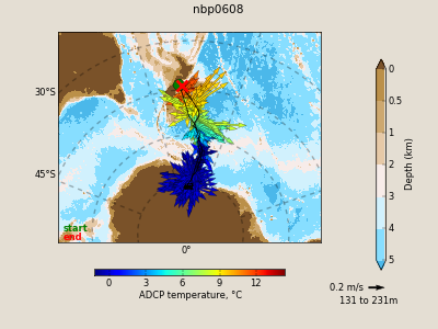 Thumbnail map showing labelled sections for which data are available